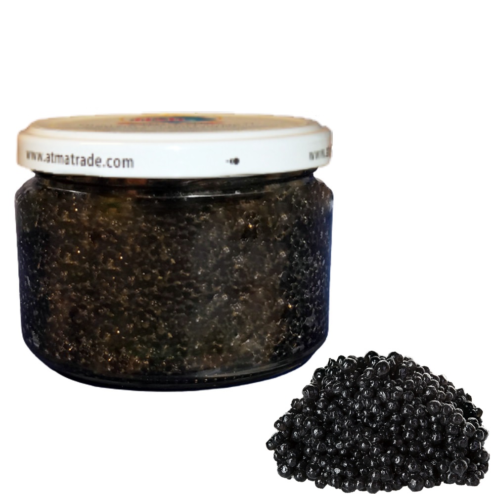 Black Caviar from fatty fish 250g roe